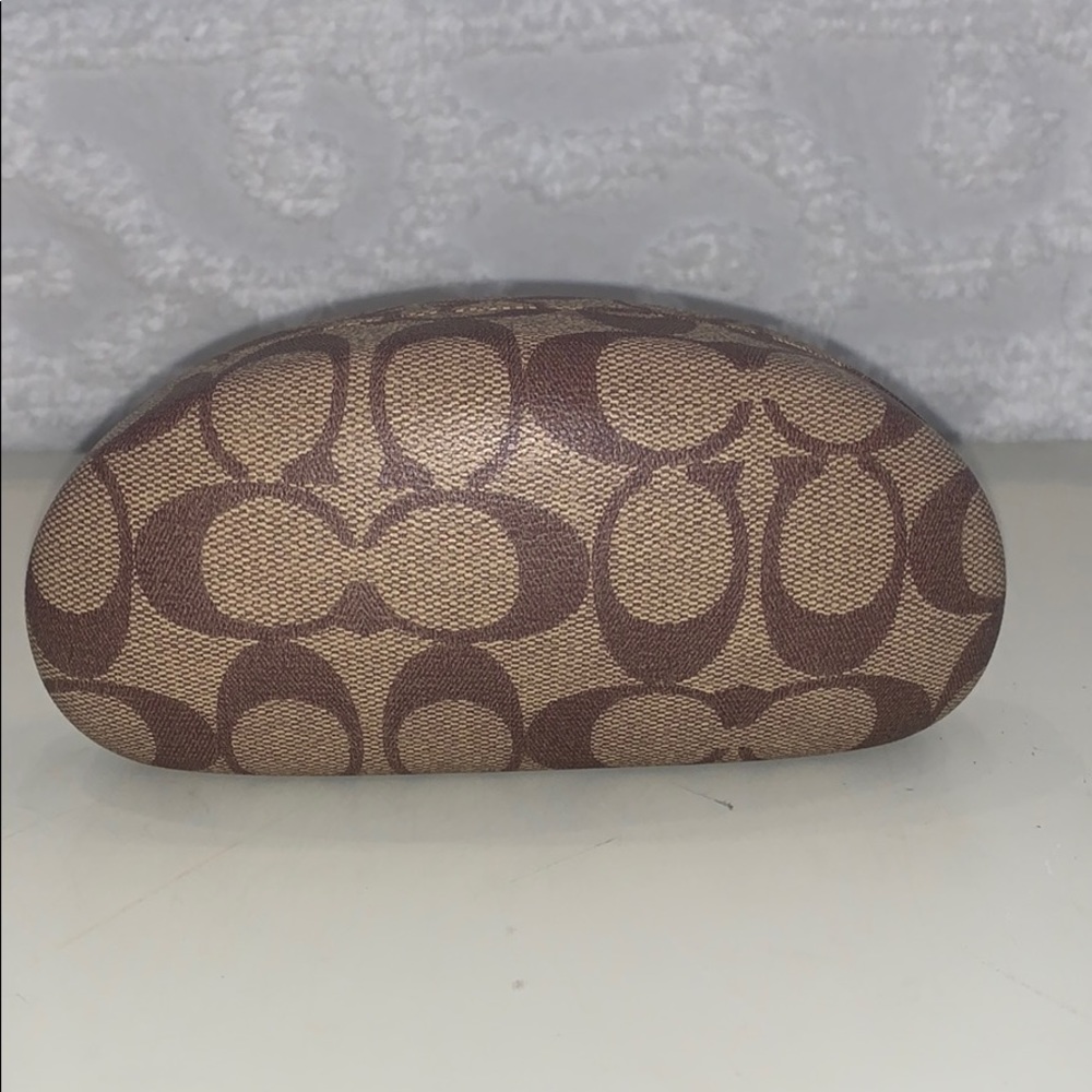 Coach glasses case